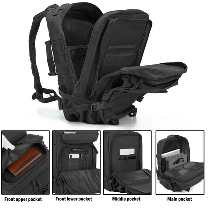 Mochila táctica militar HunterPro 30L / 50L – Havresacs