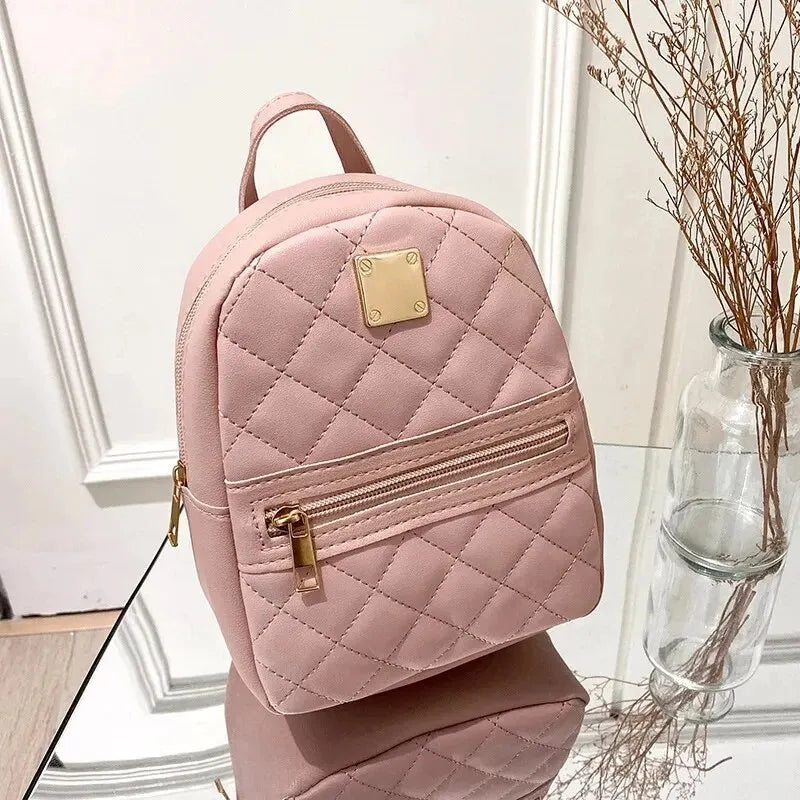Foto de Mochila à espalda mujer cuero PU 5L – MiniGlam – Havresacs