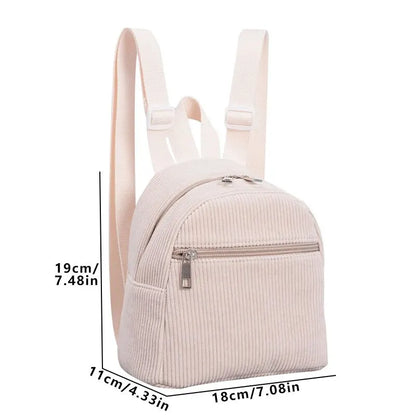 Mini mochila mujer/niños 5L, ligera y de terciopelo – Havresacs
